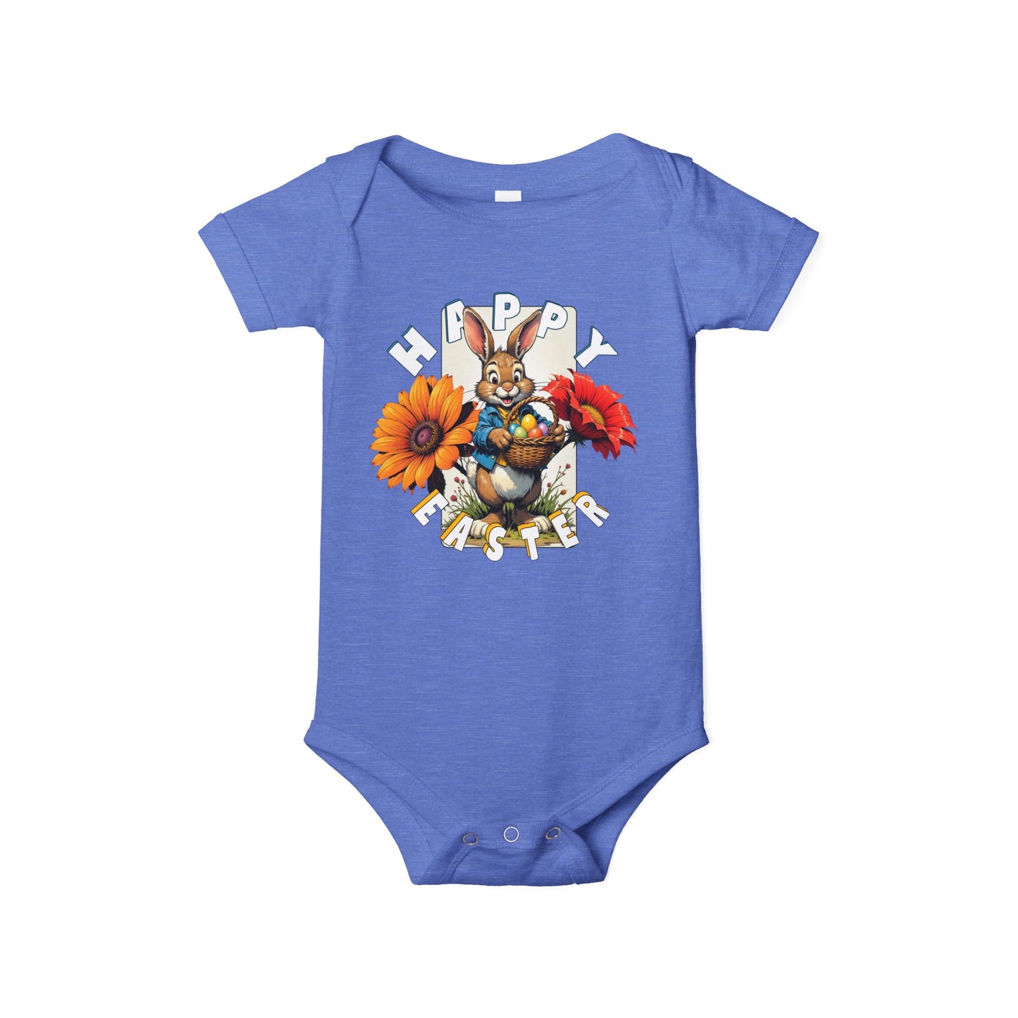 Easter Bunny Infant One Piece - Cute Baby Bodysuit for Spring Celebrations