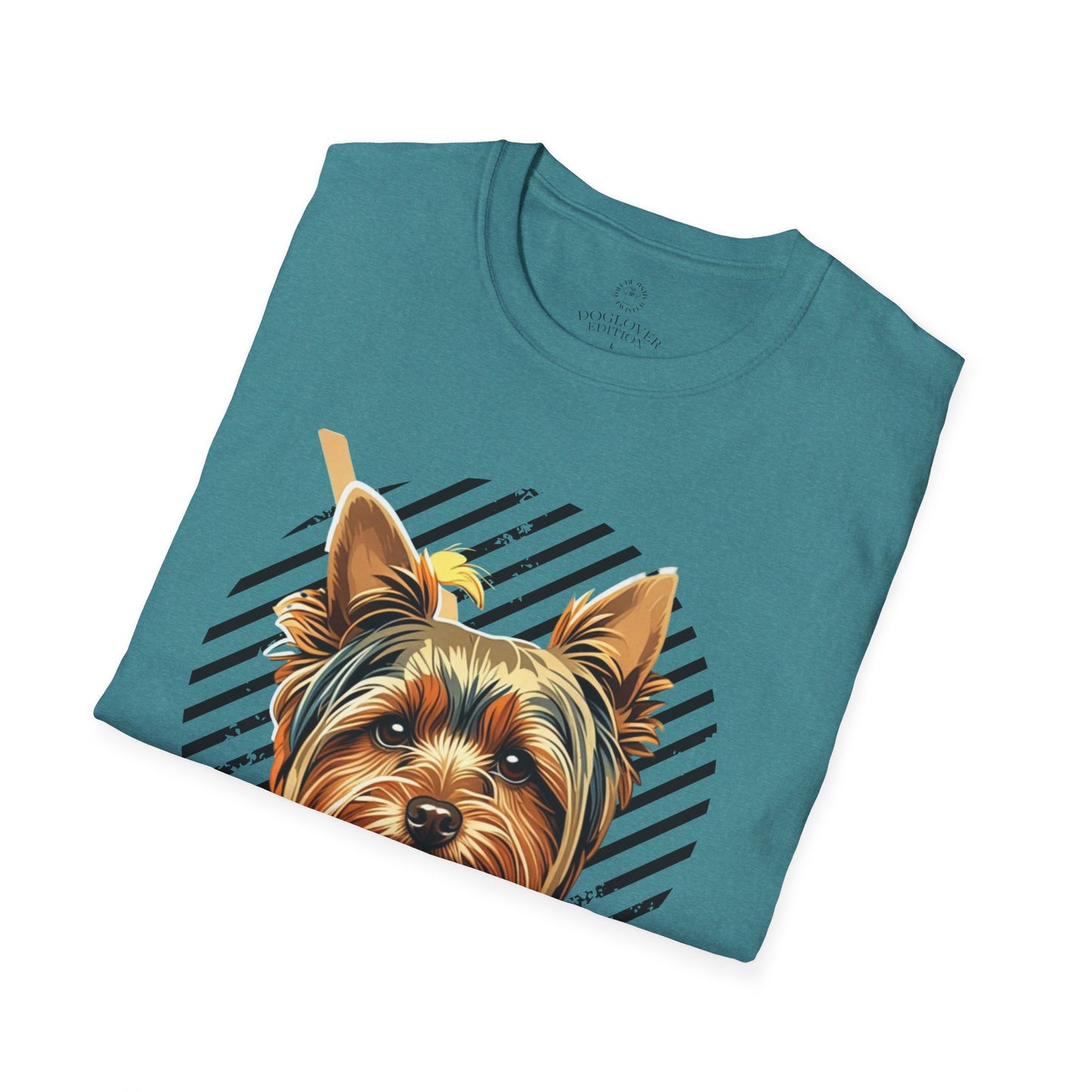 Pure Love Yorkie Unisex Softstyle T-Shirt - Perfect Gift for Dog Lovers