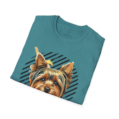 Pure Love Yorkie Unisex Softstyle T-Shirt - Perfect Gift for Dog Lovers