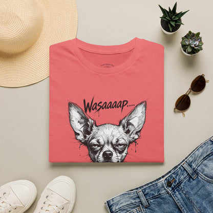 Chihuahua 'Wasaaaap' Graphic T-Shirt — Funny Dog Tee for Pet Lovers