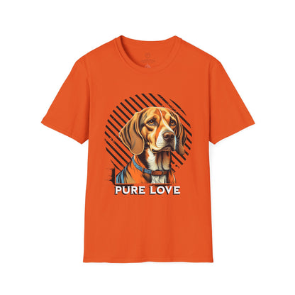 Pure Love Beagle Unisex Softstyle T-Shirt