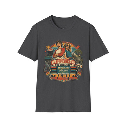 Retro Stranger Things 'We Didn't Have The Internet' T-Shirt