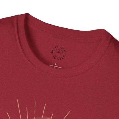 Empowered Women Unisex Softstyle T-Shirt - Bold & Confident Design, queen. girl