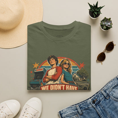 Retro Stranger Things 'We Didn't Have The Internet' T-Shirt