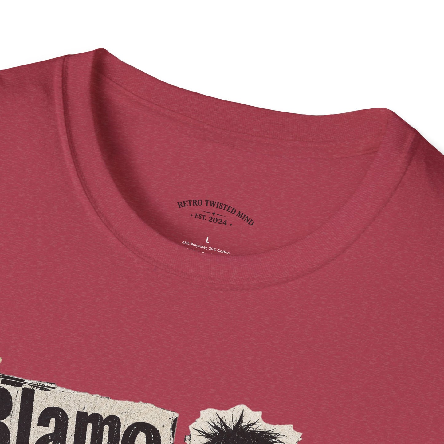Blame the Owner Not the Dog T-Shirt - Funny Punk Dog Graphic Tee
