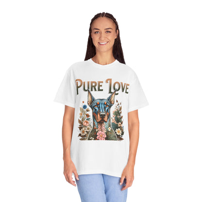 Pure Love Dog Art Unisex T-Shirt - Perfect Gift for Animal Lovers