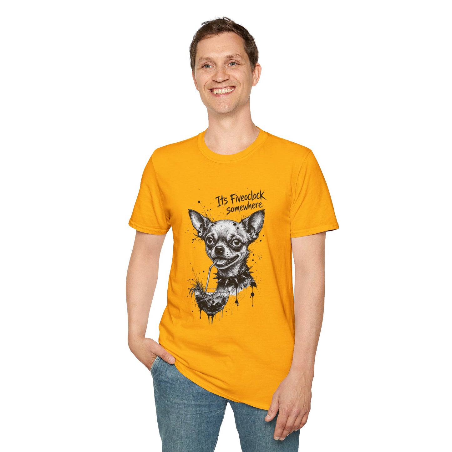 Chihuahua 'It's Five O'Clock Somewhere' T-Shirt