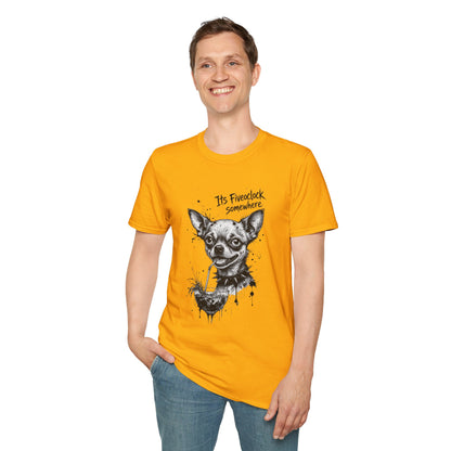 Chihuahua 'It's Five O'Clock Somewhere' T-Shirt