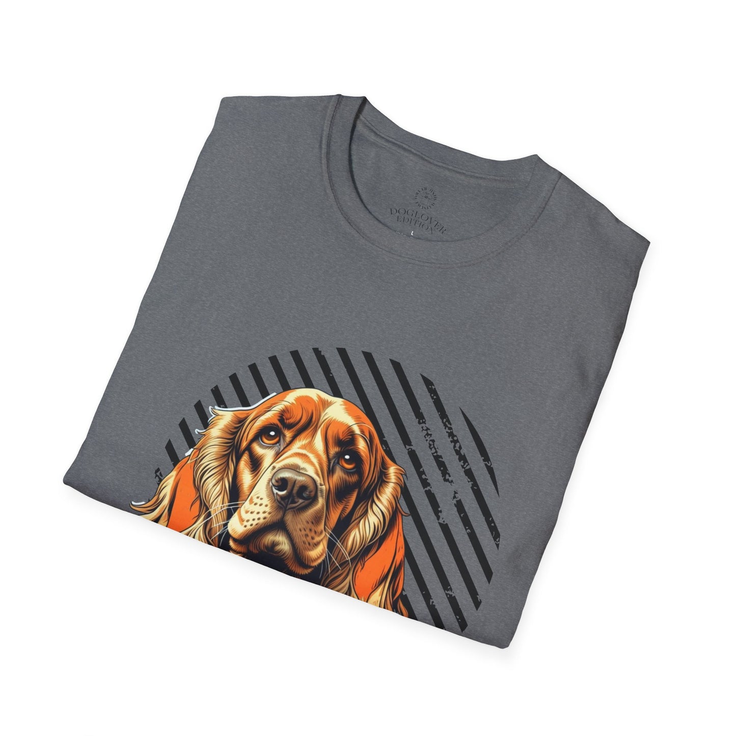Pure Love Dog T-Shirt - Unisex Softstyle Tee for Dog Lovers