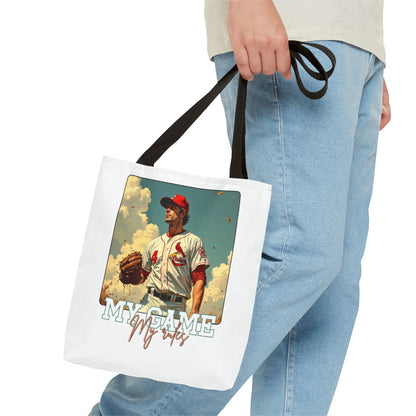 Baseball Tote Bag - My Game, My Stats - Perfect for Sports Fans