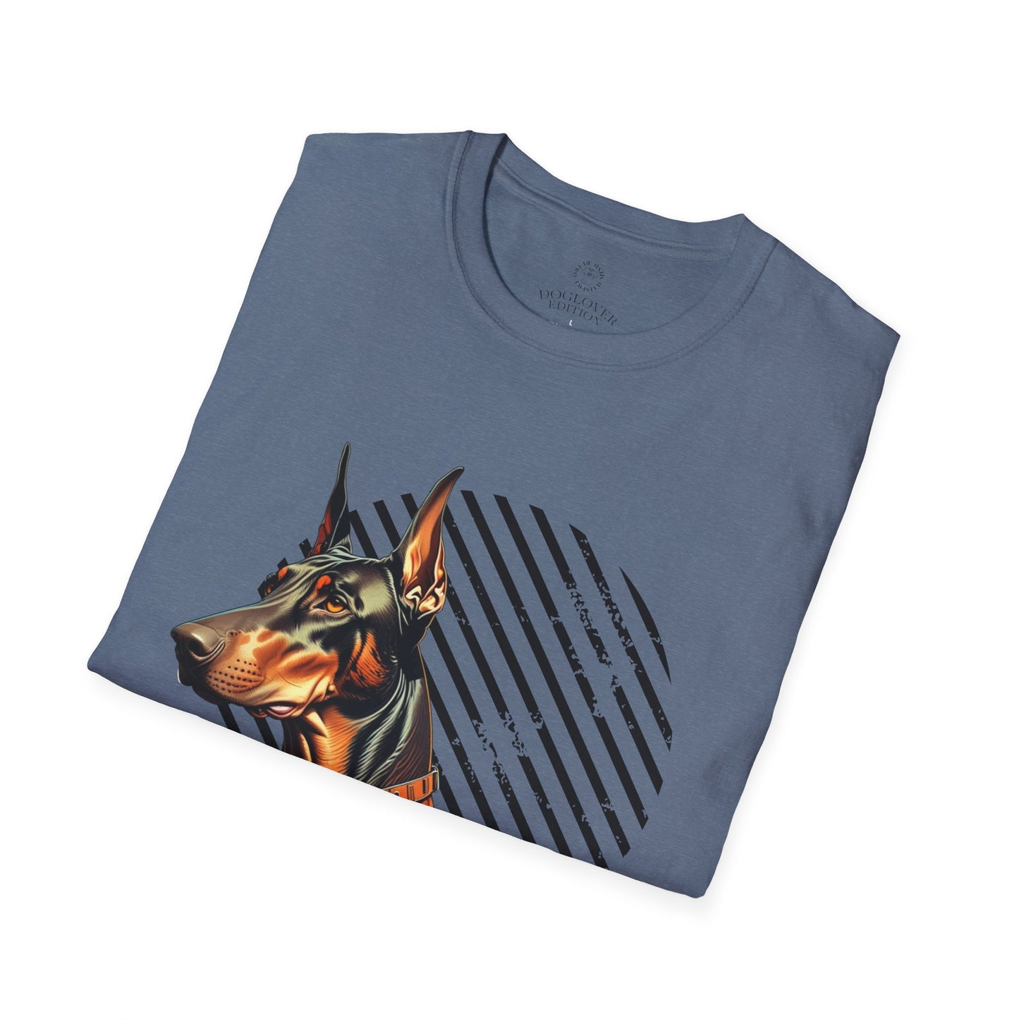Pure Love Doberman Unisex Softstyle T-Shirt