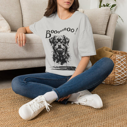 Rottweiler Boo! T-Shirt — Spooky Dog Halloween Tee