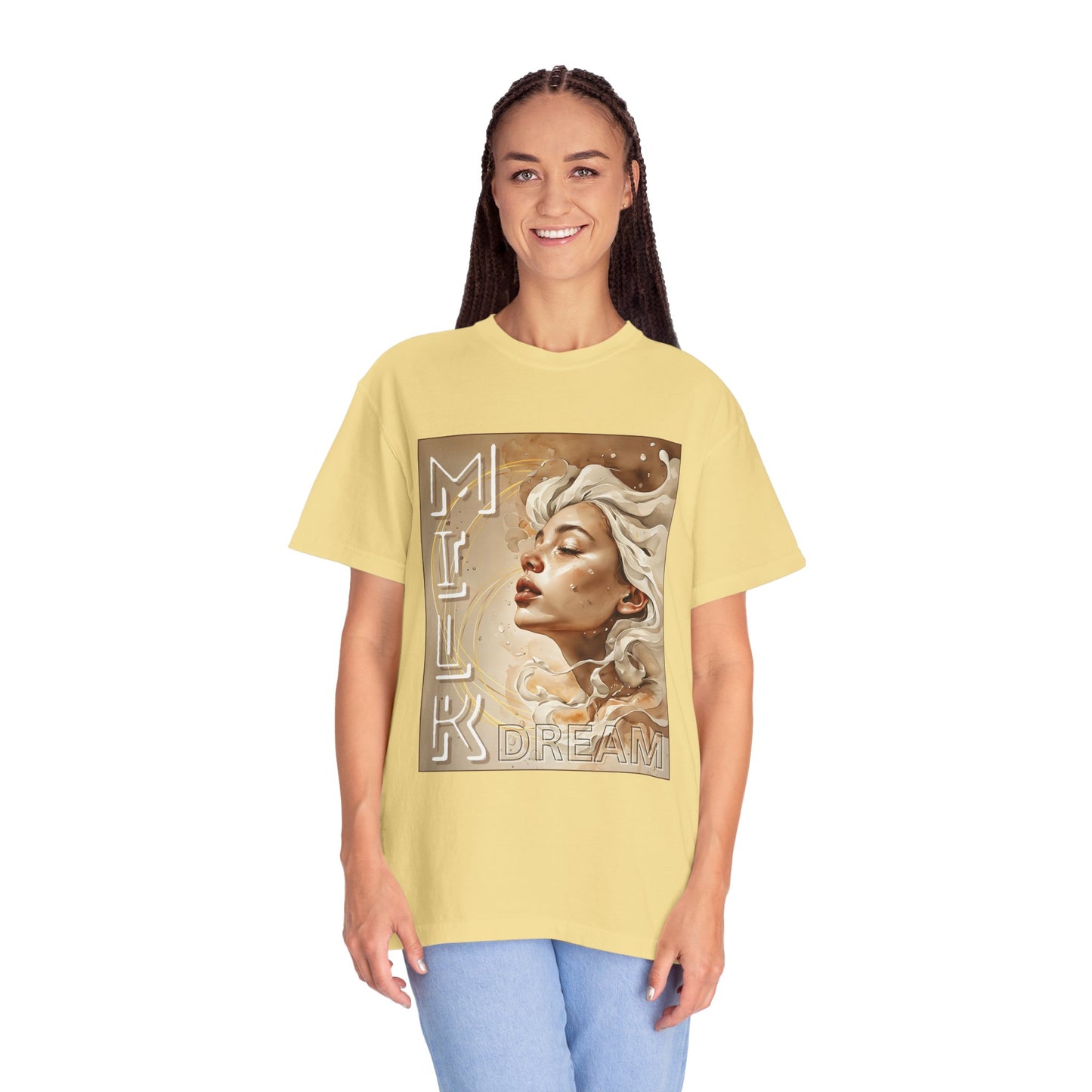 Dream Muse T-Shirt — Surreal Portrait Graphic Tee
