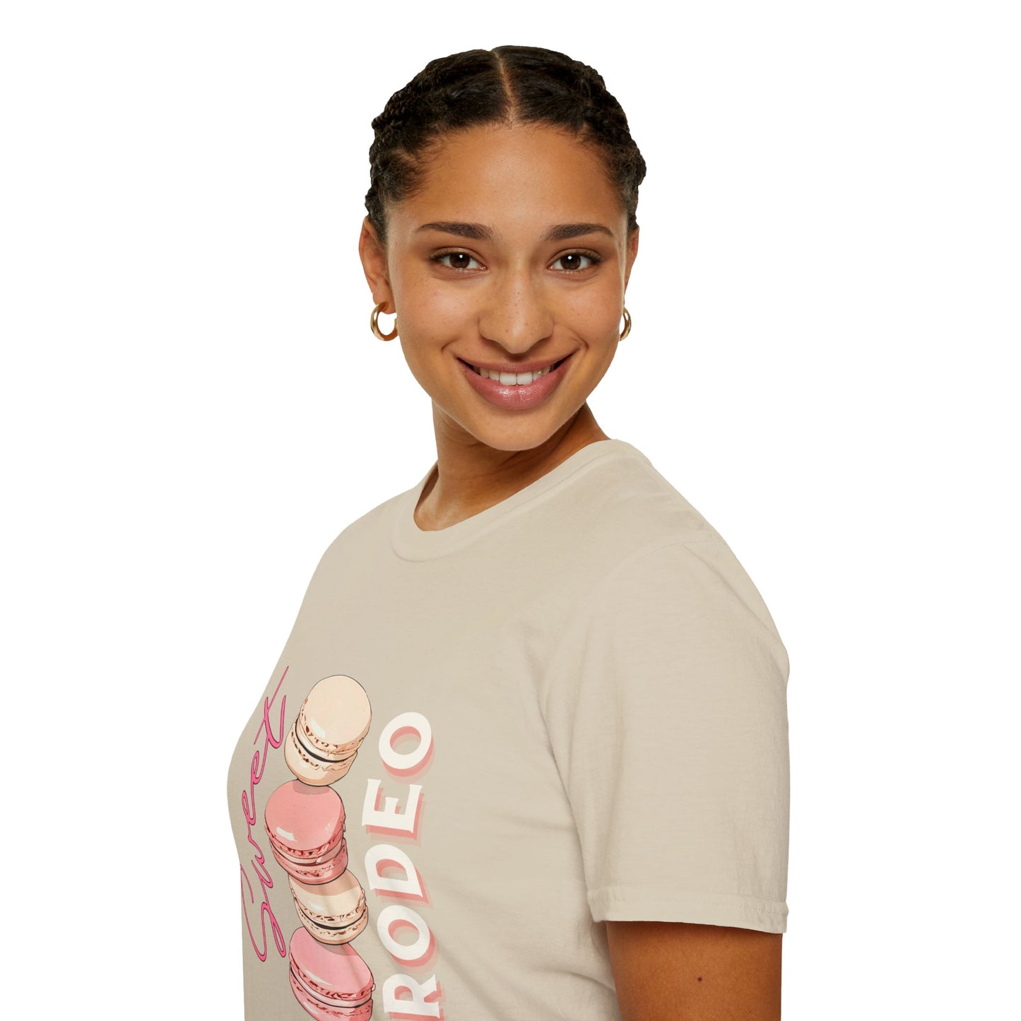 Sweet Rodeo Unisex Softstyle T-Shirt - Comfortable and Trendy for Every Occasion. macaroons.twisted