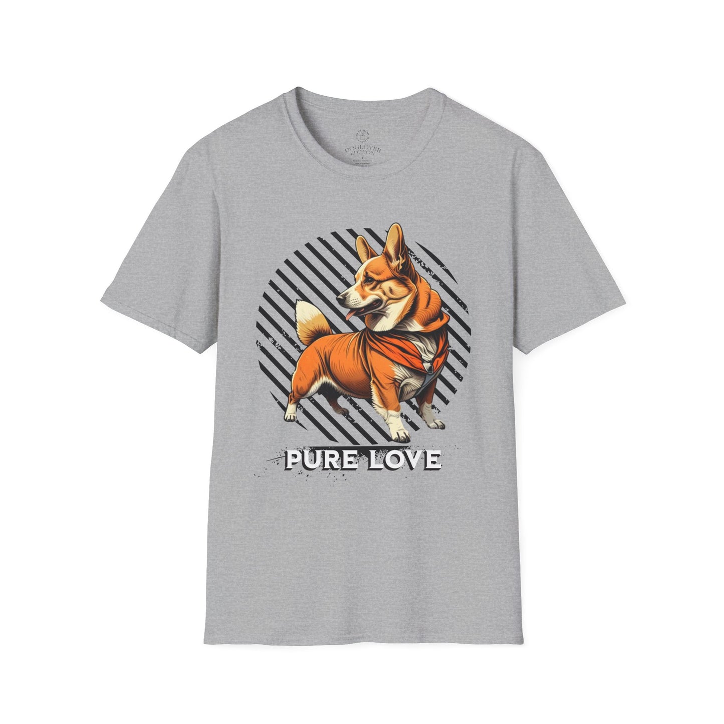 Pure Love Corgi Unisex Softstyle T-Shirt
