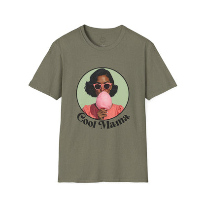Cool Mama Graphic Unisex Softstyle T-Shirt - Perfect for Moms, Fun Gift for Mother's Day