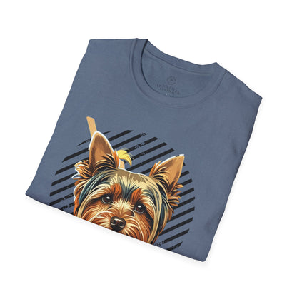 Pure Love Yorkie Unisex Softstyle T-Shirt - Perfect Gift for Dog Lovers