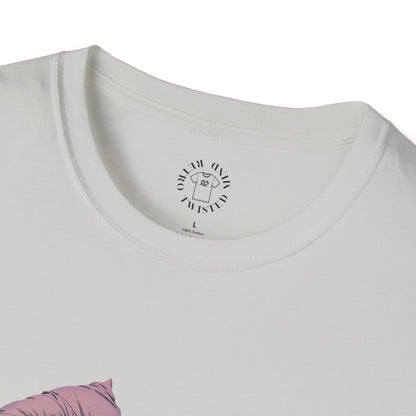 Follow your dream,Go Back to Bed Unisex Softstyle T-Shirt - Sleepy Vibe Tee,