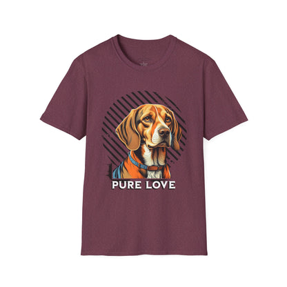 Pure Love Beagle Unisex Softstyle T-Shirt