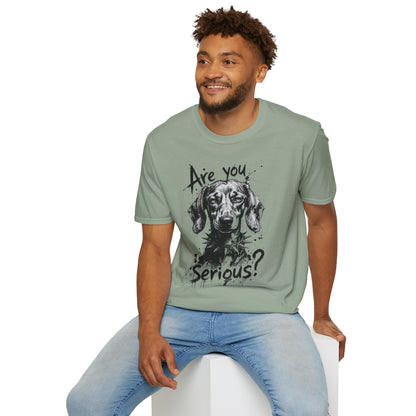 Are You Serious? Dachshund Graphic T-Shirt