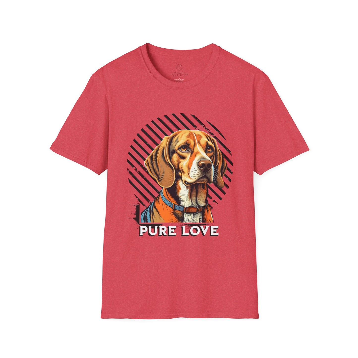 Pure Love Beagle Unisex Softstyle T-Shirt