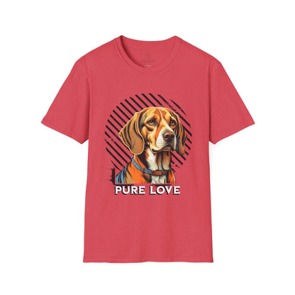 Pure Love Beagle Unisex Softstyle T-Shirt