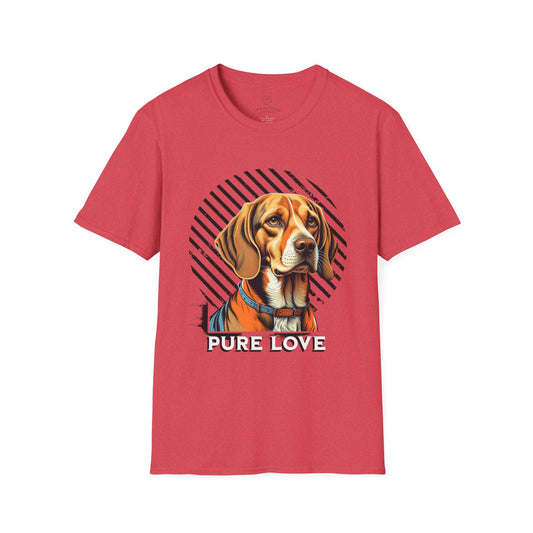 Pure Love Beagle Unisex Softstyle T-Shirt