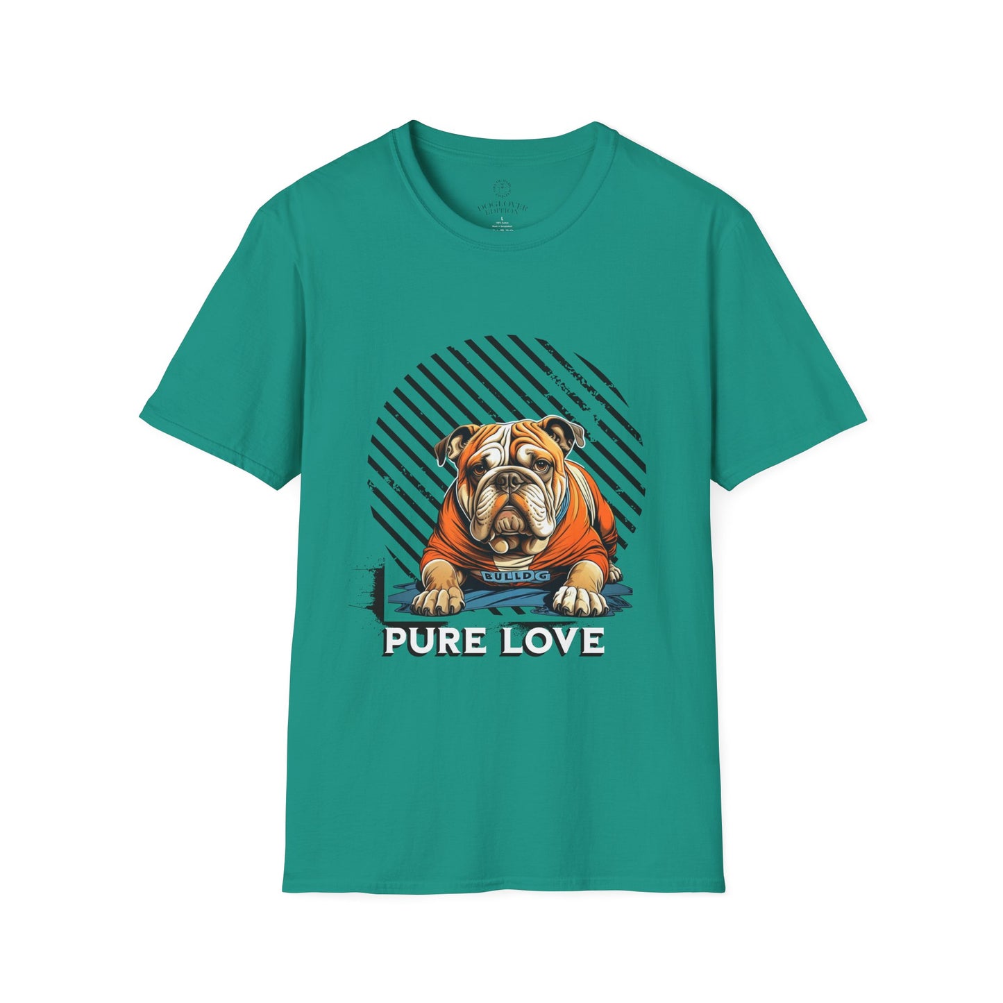 Pure Love Bulldog Unisex Softstyle T-Shirt