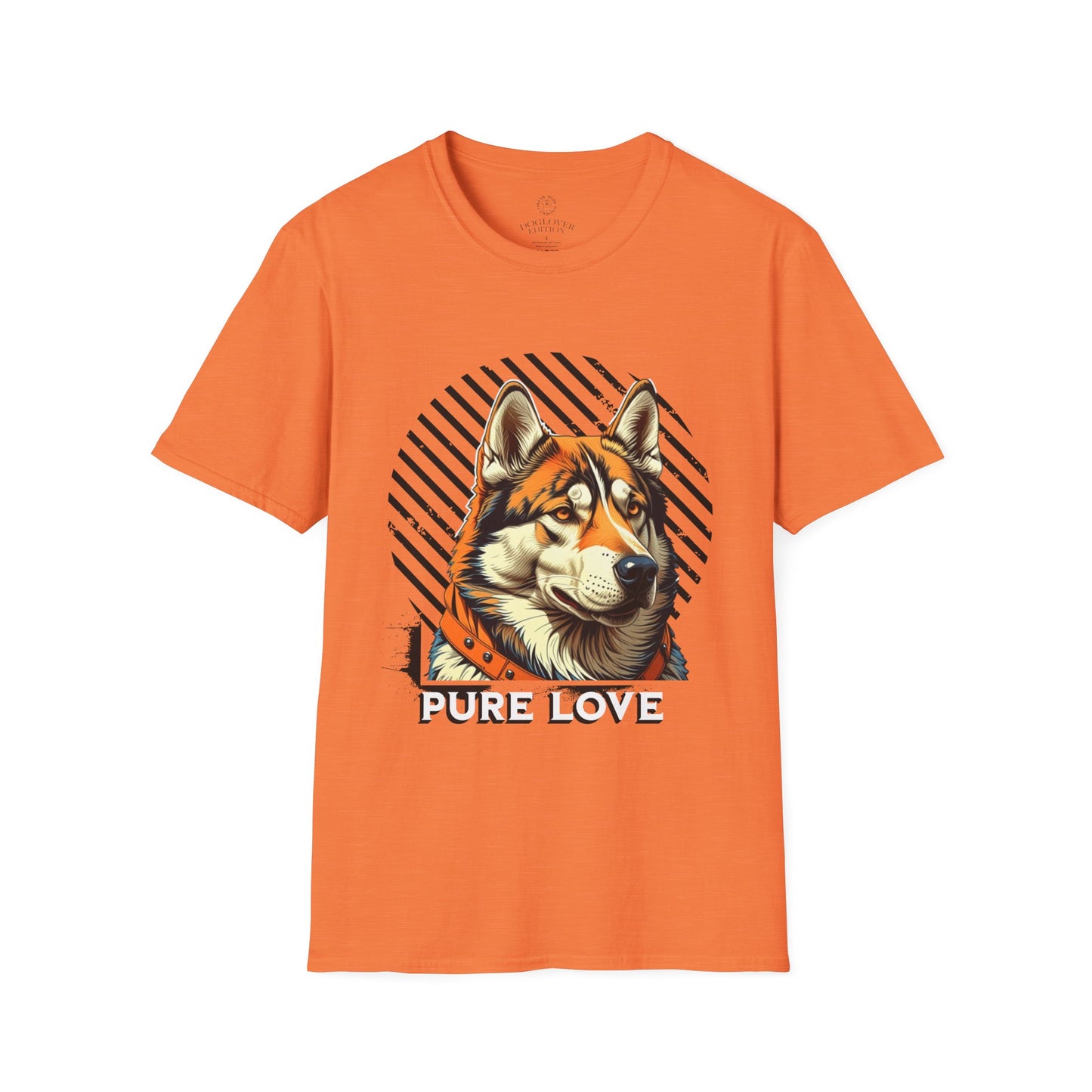 Pure Love Dog Unisex Softstyle T-Shirt - Perfect Gift for Dog Lovers