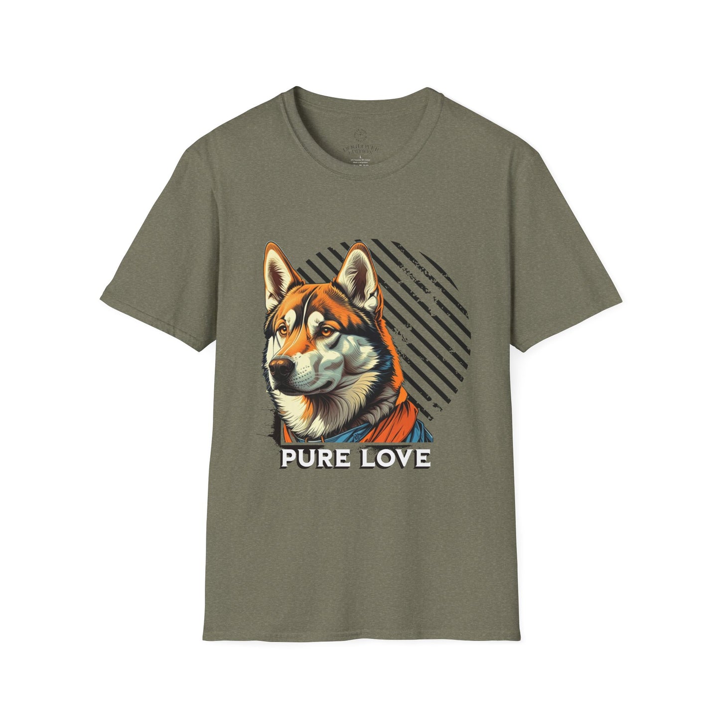Pure Love Dog T-Shirt for Animal Lovers