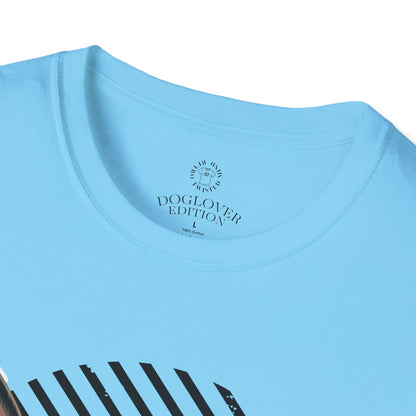 Pure Love French Bulldog T-Shirt | Unisex Softstyle Tee for Dog Lovers