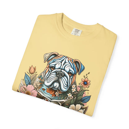 Pure Love Unisex Dog T-Shirt - Floral Graphic Tee for Pet Lovers