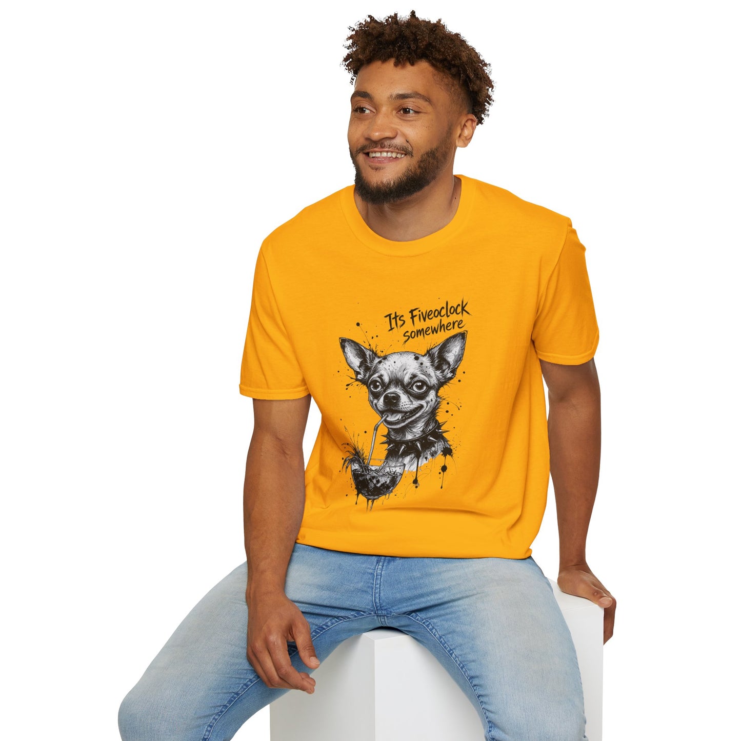 Chihuahua 'It's Five O'Clock Somewhere' T-Shirt