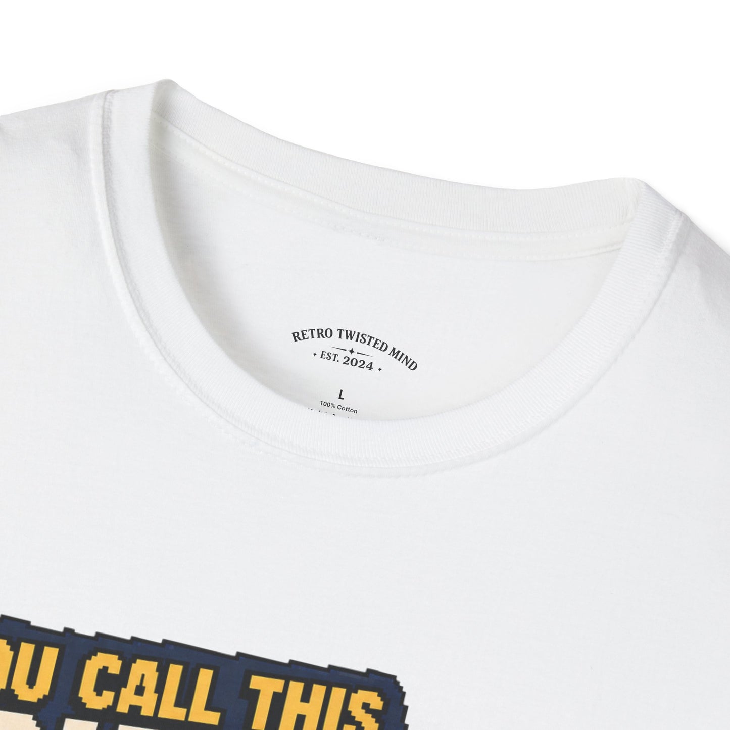 T-Shirt — "You Call This Graphics?" Retro Gamer Vintage Video Game Tee