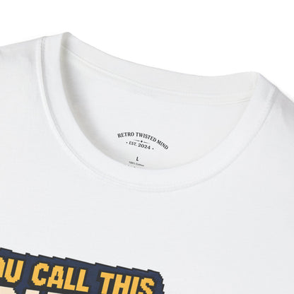 T-Shirt — "You Call This Graphics?" Retro Gamer Vintage Video Game Tee