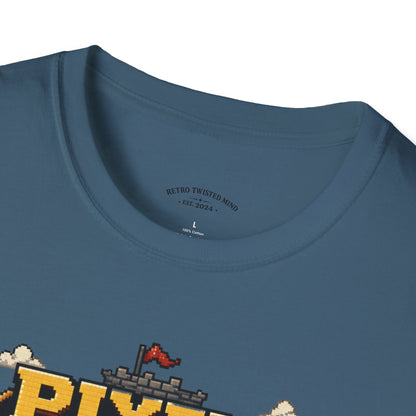 Pixels Built Legends T‑Shirt — Retro Gaming Nostalgia Tee