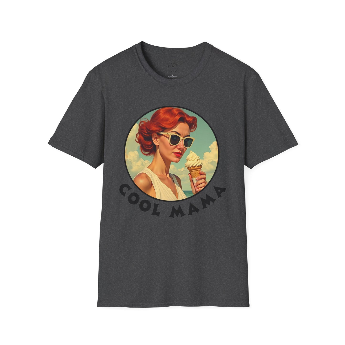 Cool Mama Vintage Unisex Softstyle T-Shirt - Fun and Trendy Summer Wear