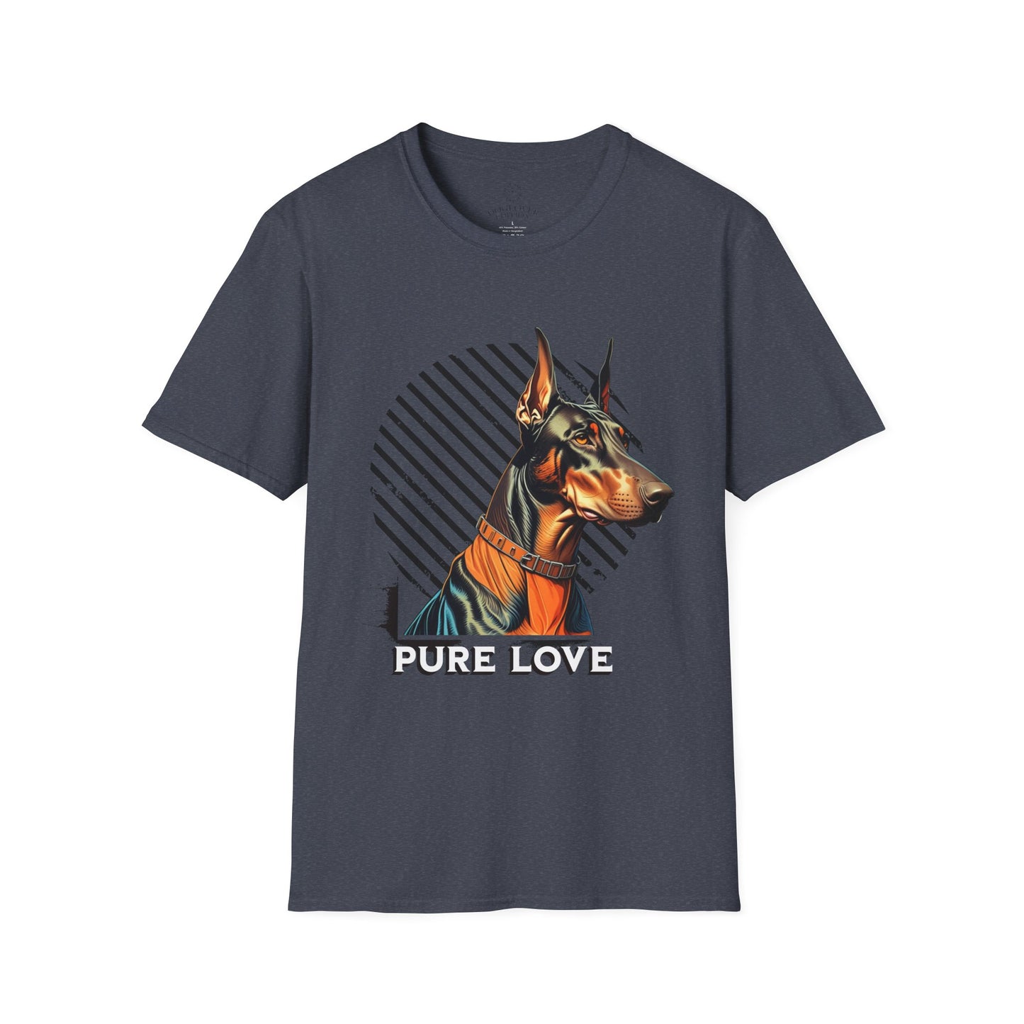 Pure Love Doberman T-Shirt - Perfect for Dog Lovers