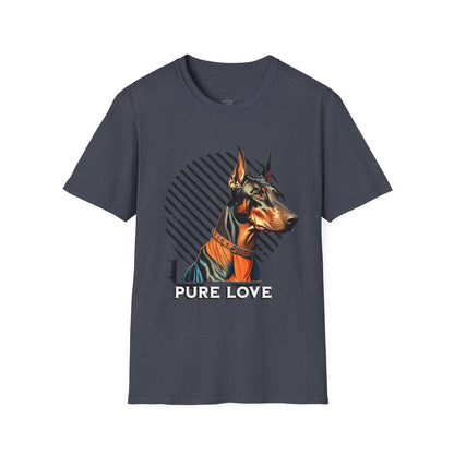 Pure Love Doberman T-Shirt - Perfect for Dog Lovers