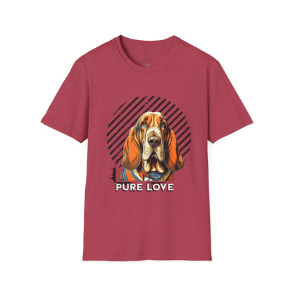 Basset Hound T-Shirt - Pure Love Unisex Tee