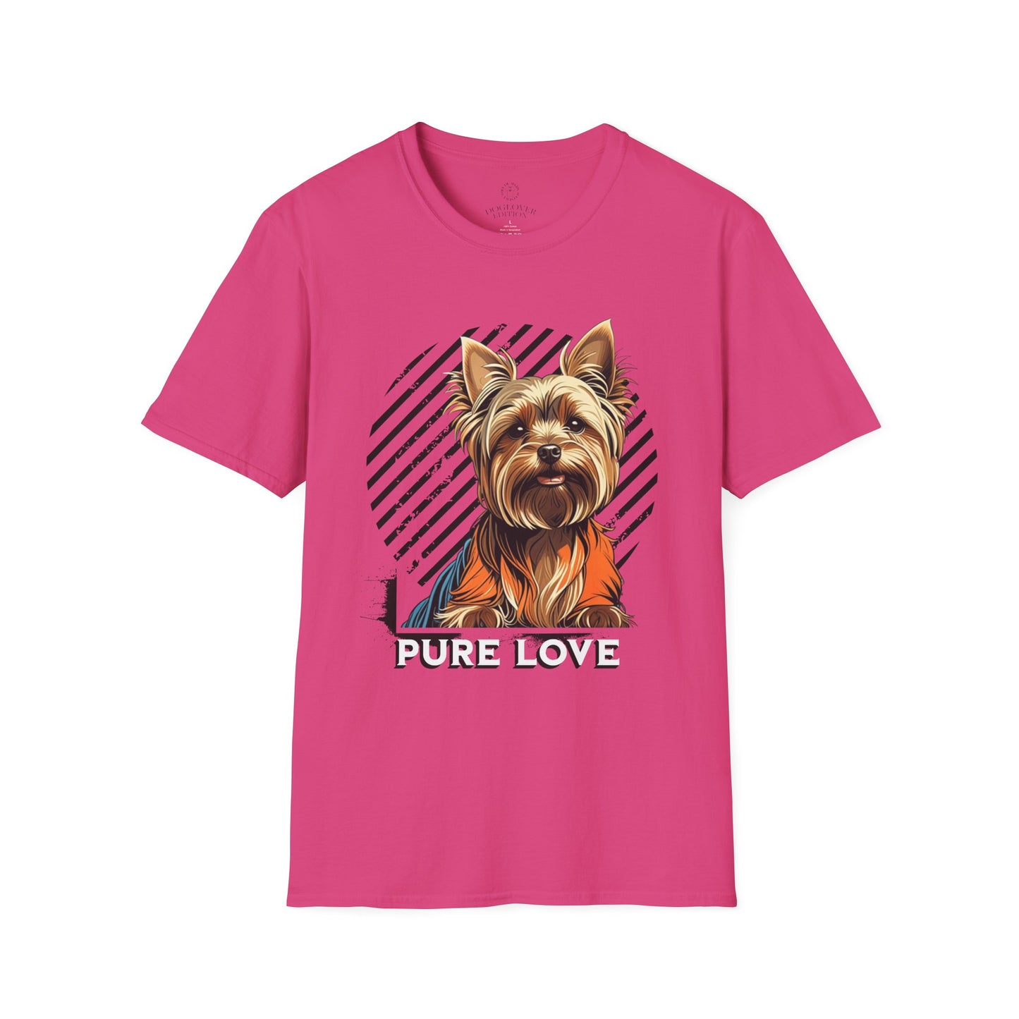 Pure Love Yorkie Unisex Softstyle T-Shirt