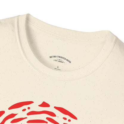 Doberman Graphic T-Shirt — Red Halo 'Bandit' Design