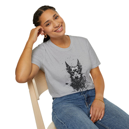 Doberman Ink Portrait T-Shirt