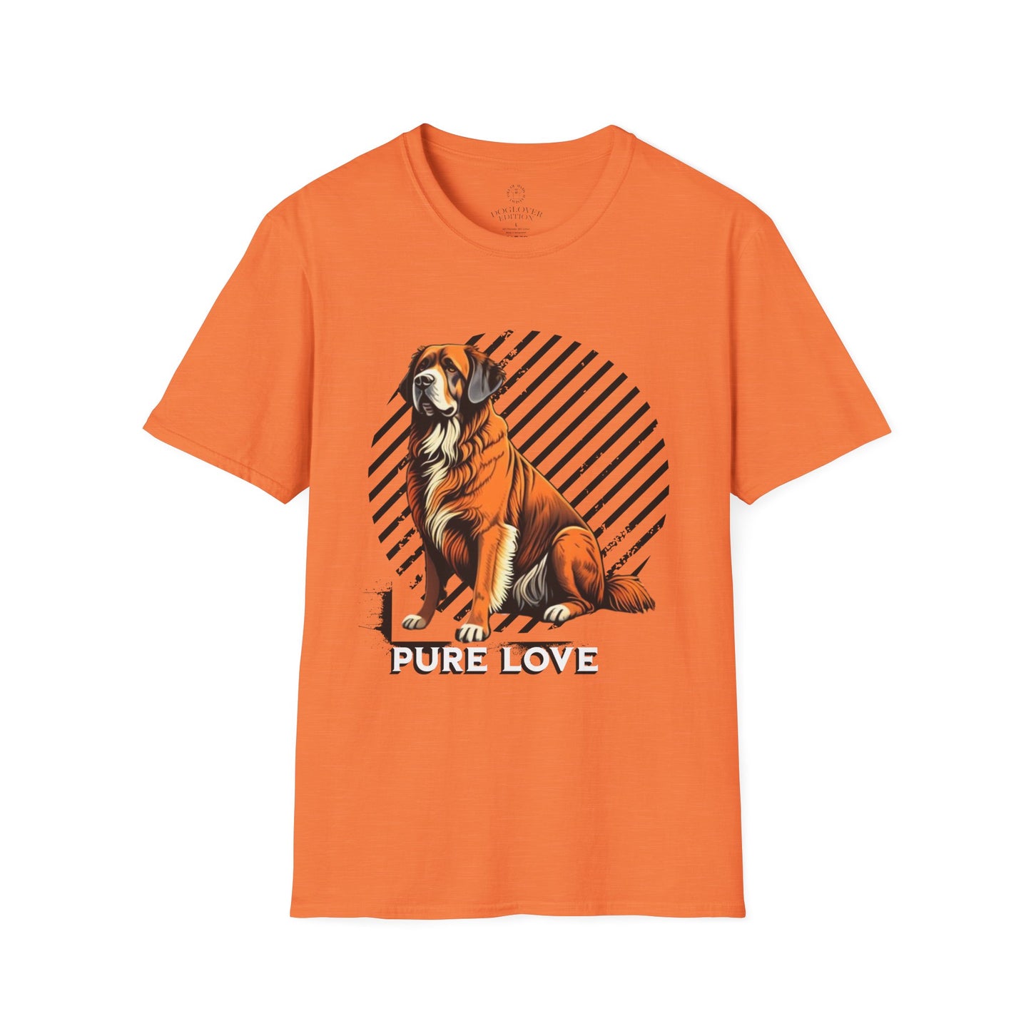 Pure Love Dog T-Shirt - Unisex Softstyle Pet Lover Tee