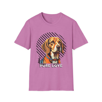 Pure Love Beagle Unisex Softstyle T-Shirt