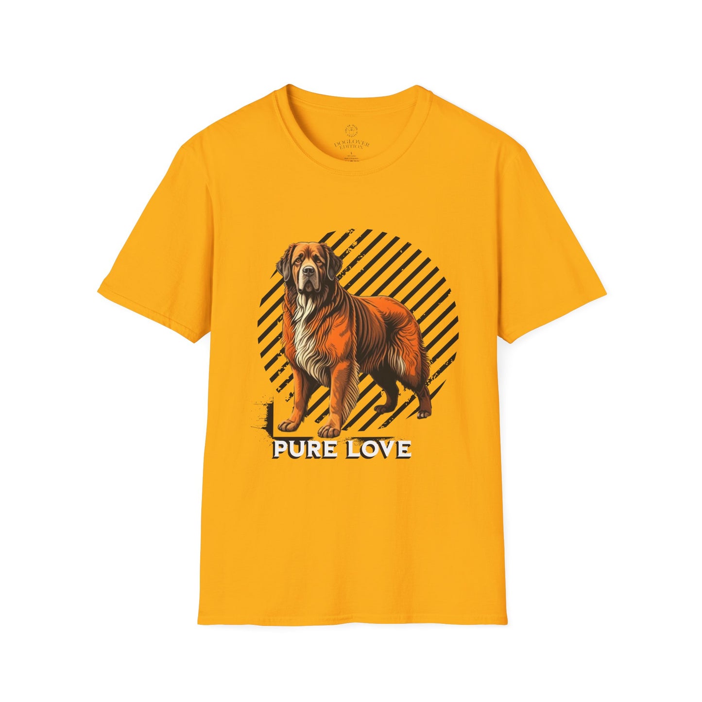 Pure Love Dog Unisex Softstyle T-Shirt - Perfect Gift for Pet Lovers
