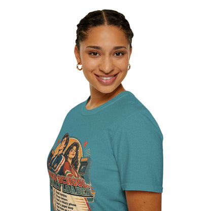 T-Shirt — Retro 'Old School' Arcade Couple Vintage Gamer Tee