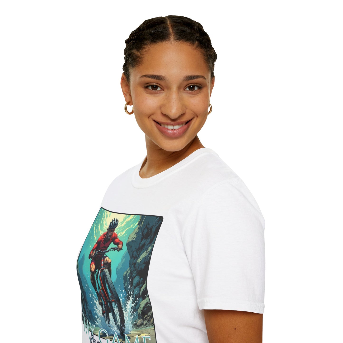 My Game Unisex Softstyle T-Shirt - Perfect for Cyclists and Outdoor Enthusiasts, cycling ,sport