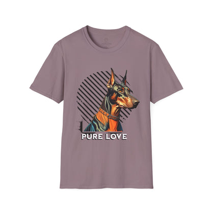 Pure Love Doberman T-Shirt - Perfect for Dog Lovers