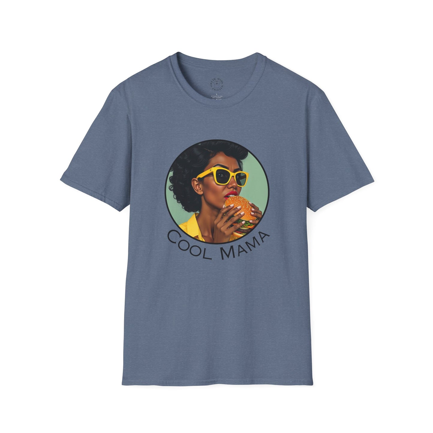 Cool Mama Graphic T-Shirt - Unisex Softstyle Tee for Trendy Moms